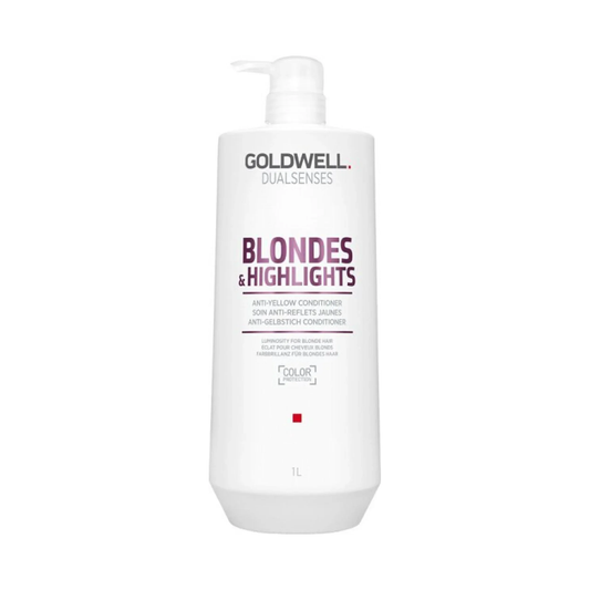 Goldwell Dualsenses Blondes & Highlights Anti-Gelbstich Conditioner, 1000 ml - Goldwell Profi-Produkt