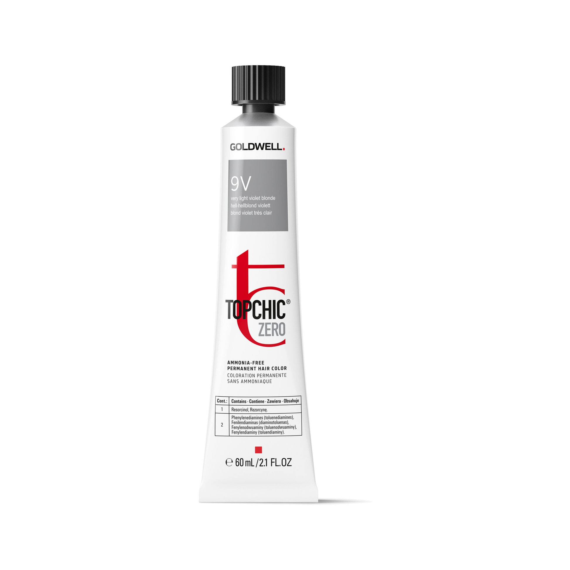 Goldwell Topchic Zero Creative Shades Hell-Hellblond Violett 9V, 60 ml - Goldwell Profi-Produkt