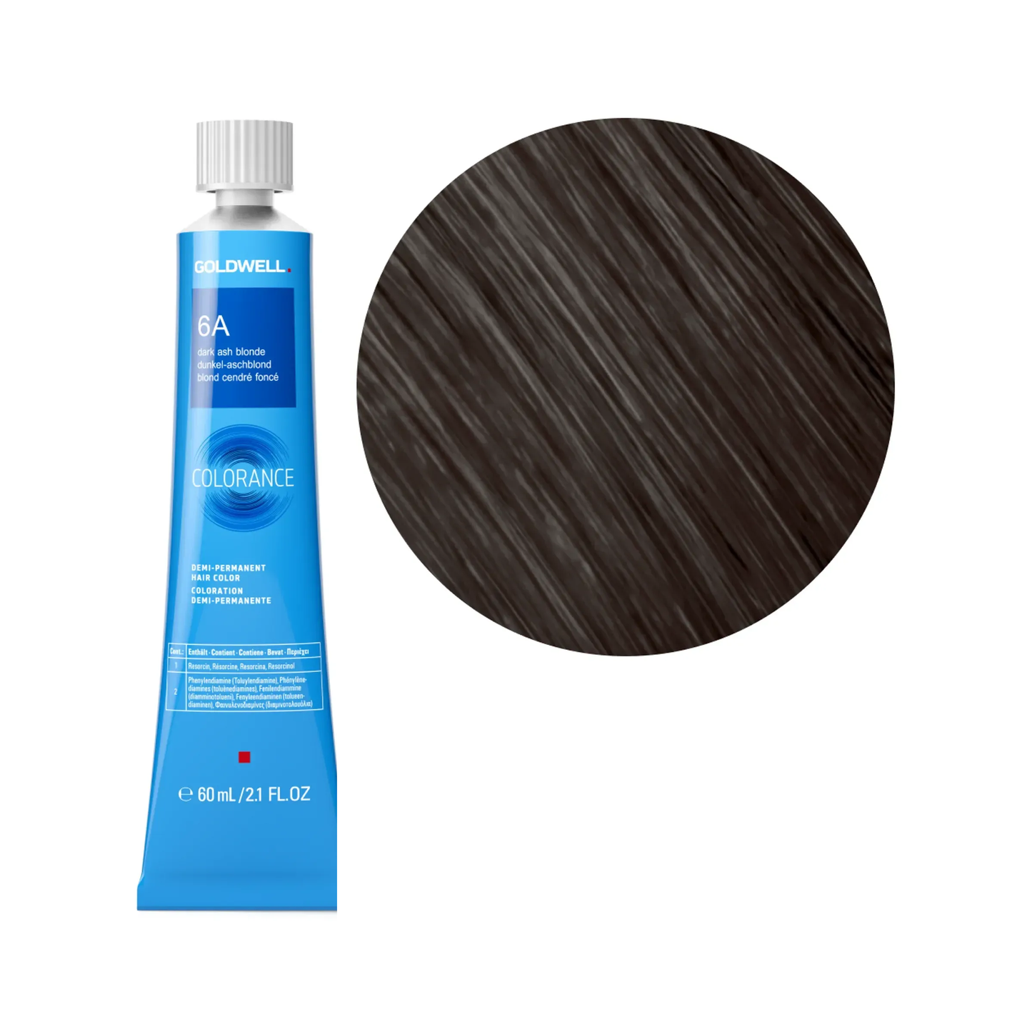 Goldwell Colorance Dunkel-Aschblond 6A, 60 ml - Goldwell Profi-Produkt