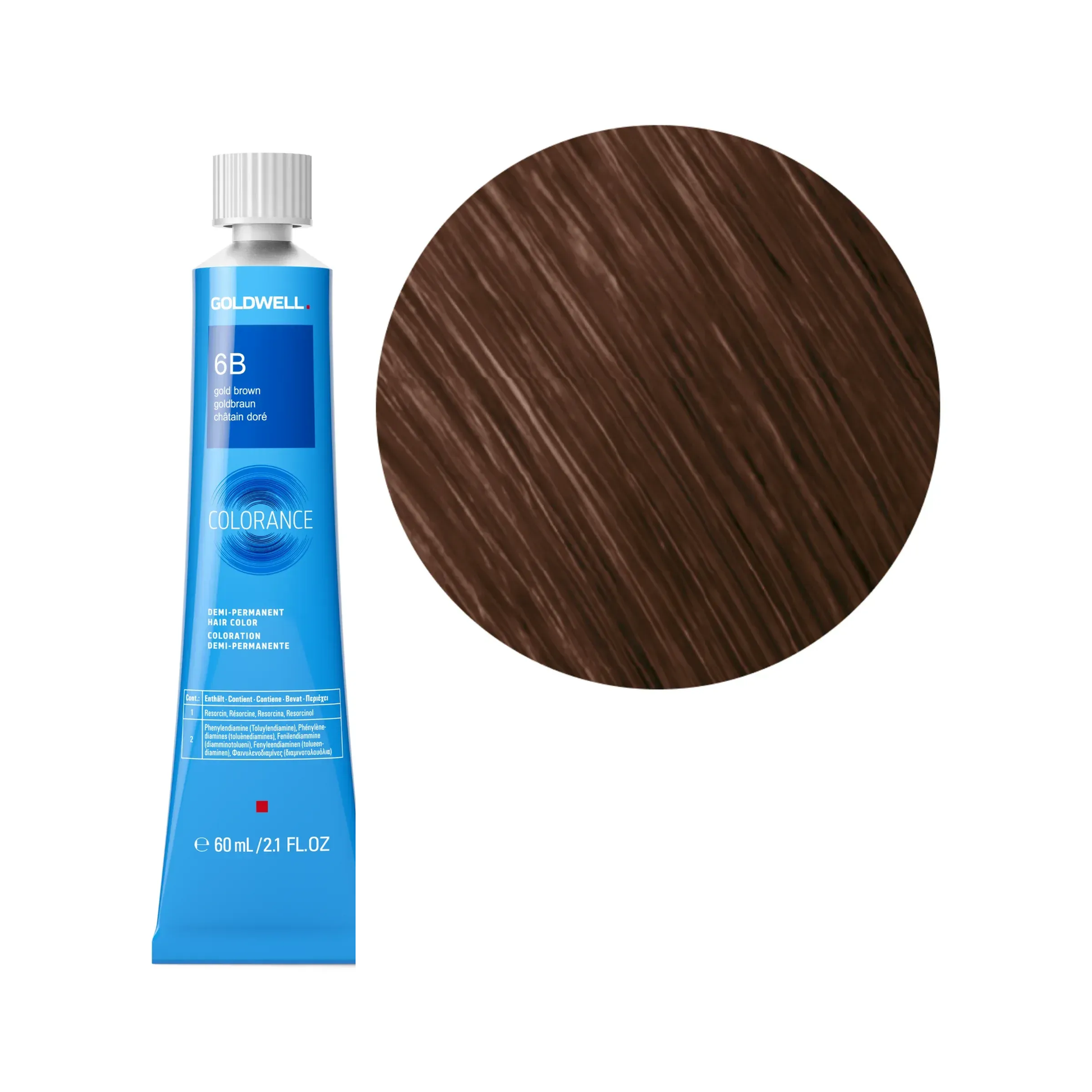 Goldwell Colorance Goldbraun 6B, 60 ml - Goldwell Profi-Produkt
