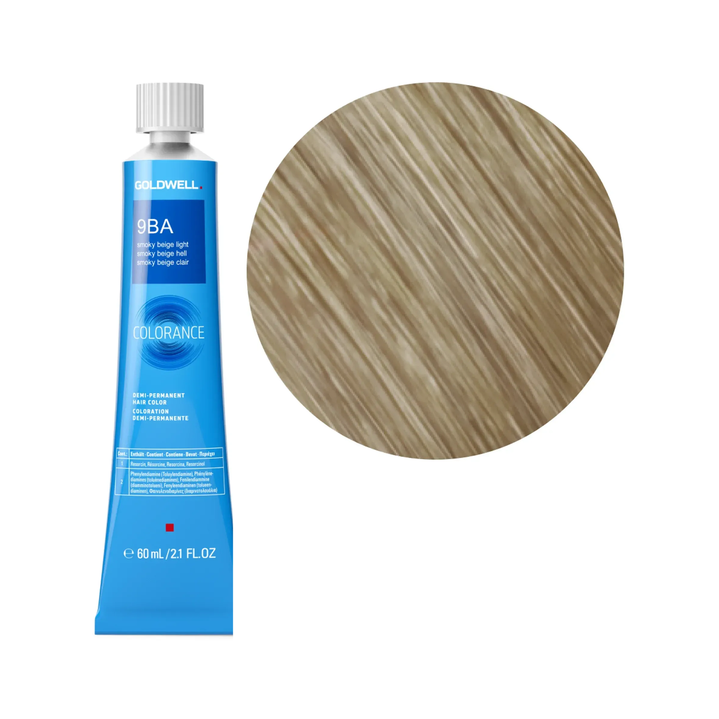Goldwell Colorance Smoky Beige Hell 9BA, 60 ml - Goldwell Profi-Produkt
