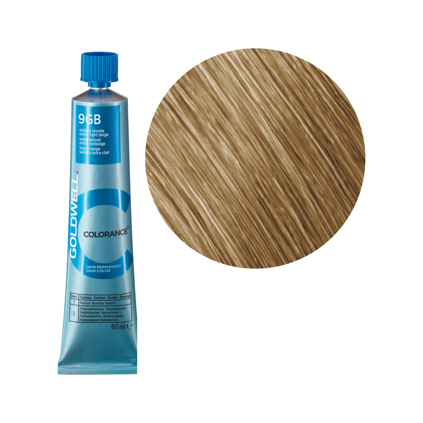 Goldwell Colorance Saharablond Extra Hellbeige 9GB, 60 ml - Goldwell Profi-Produkt