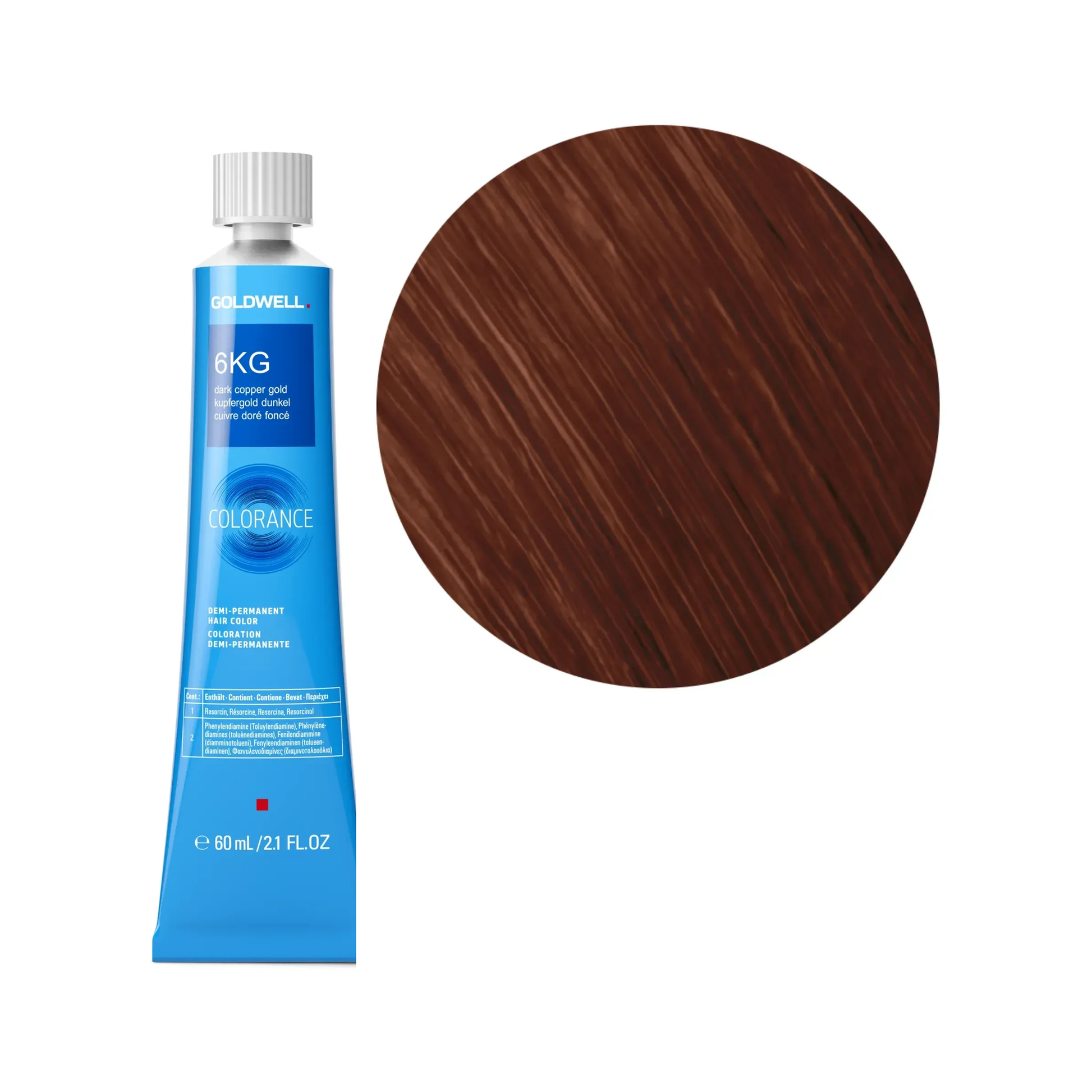 Goldwell Colorance Kupfergold Dunkel 6KG, 60 ml - Goldwell Profi-Produkt
