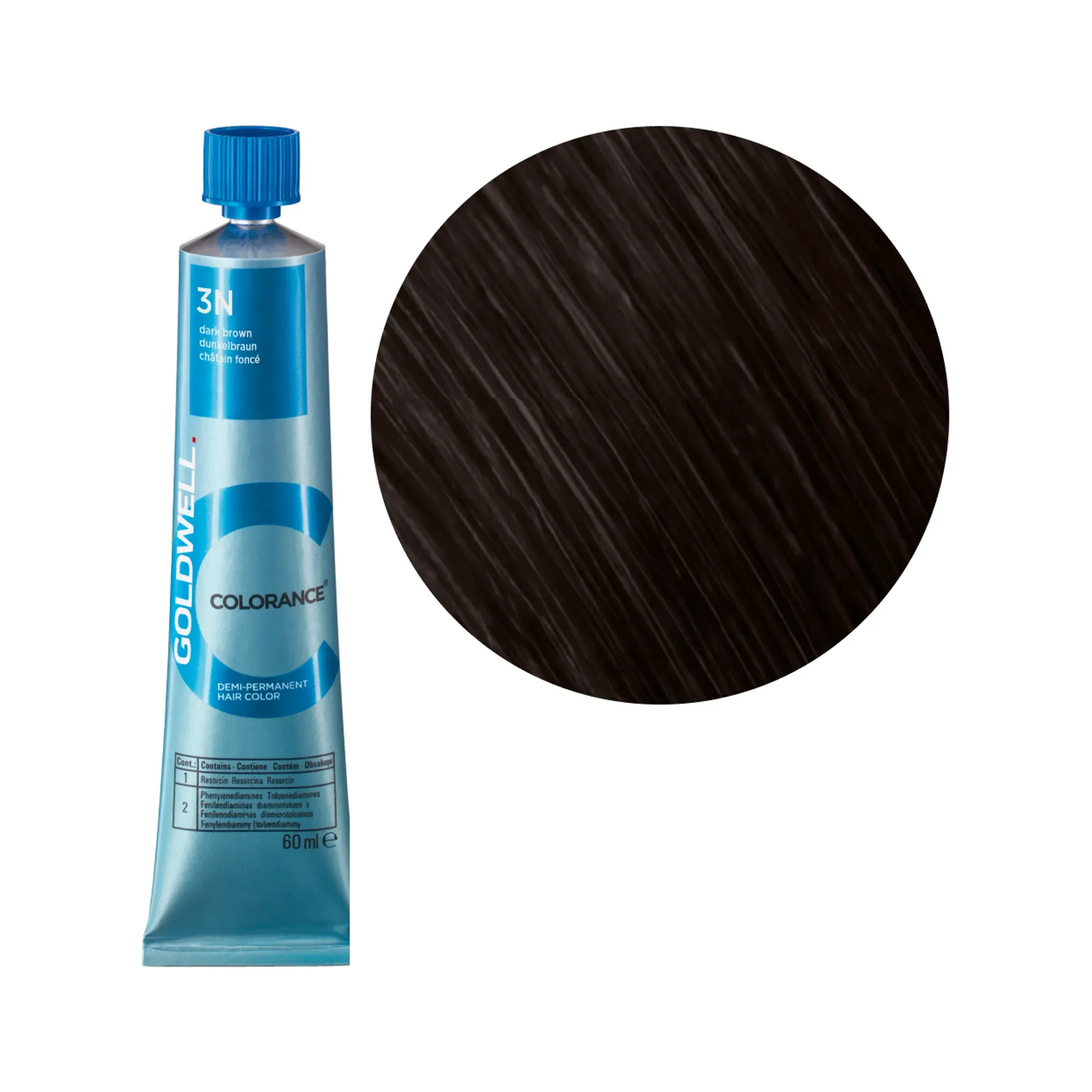 Goldwell Colorance Dunkelbraun 3N, 60 ml - Goldwell Profi-Produkt