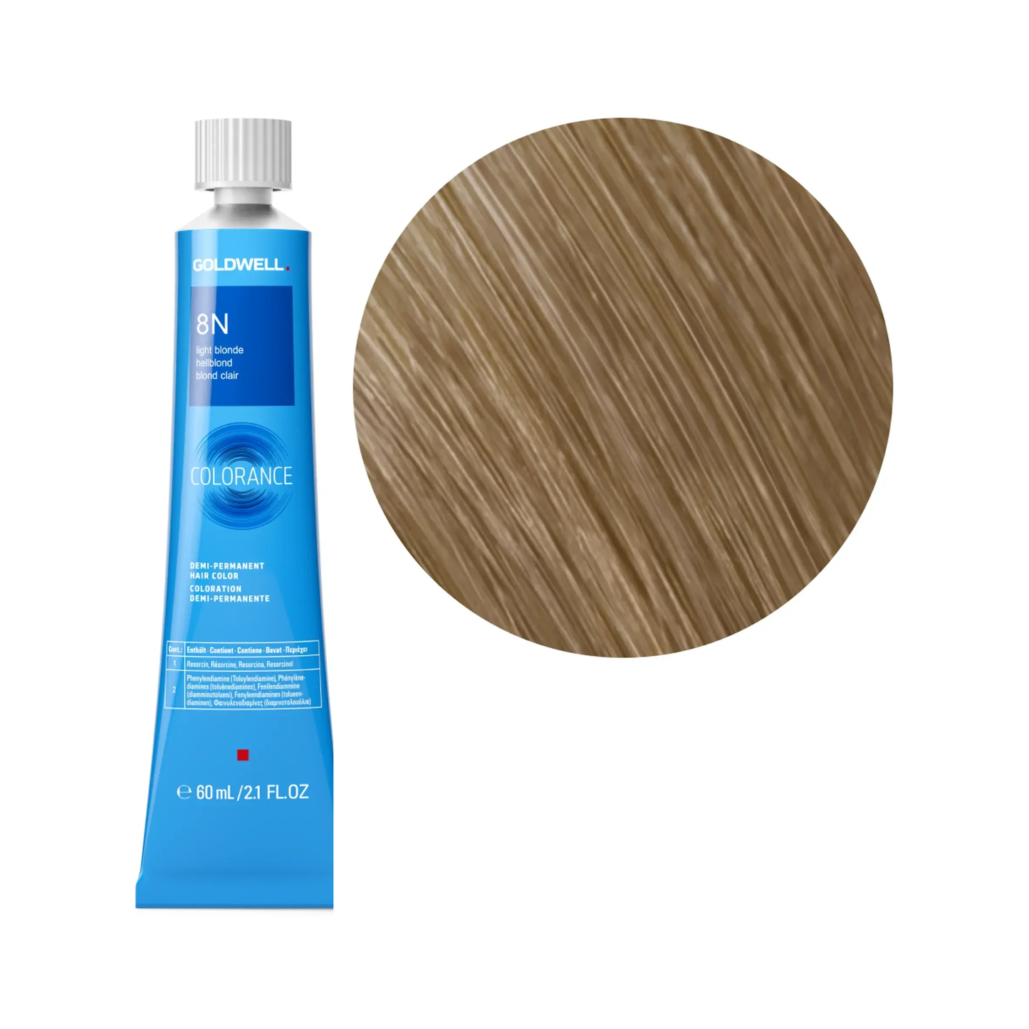 Goldwell Colorance Hellblond 8N, 60 ml - Goldwell Profi-Produkt