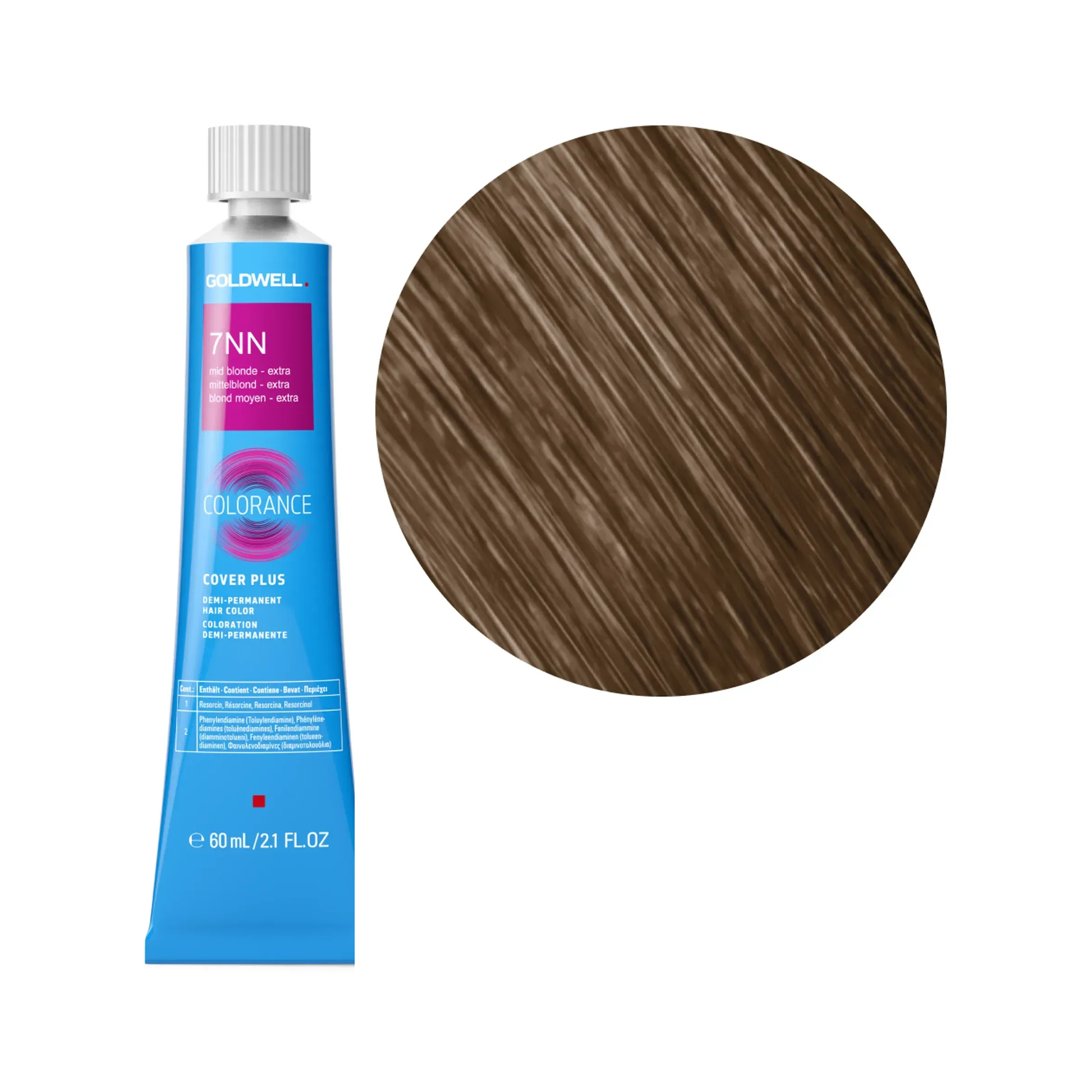 Goldwell Colorance Grauabdeckung Mittelblond Extra 7NN, 60 ml - Goldwell Profi-Produkt