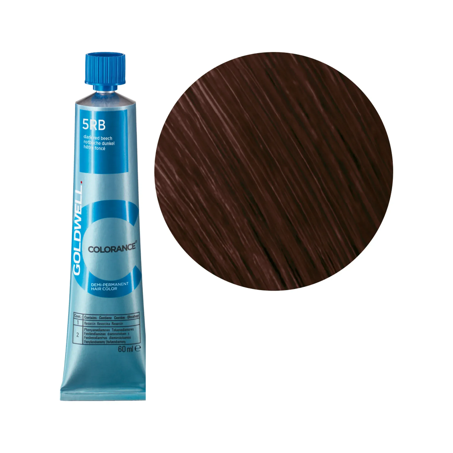 Goldwell Colorance Rotbuche Dunkel 5RB, 60 ml - Goldwell Profi-Produkt