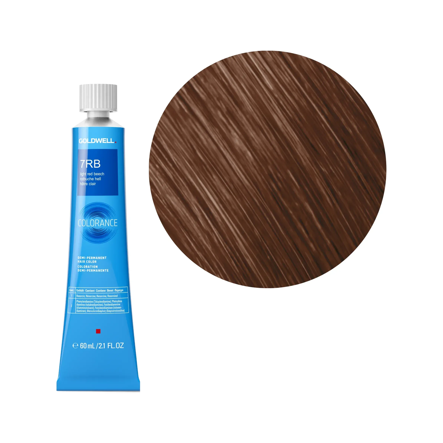 Goldwell Colorance Rotbuche Hell 7RB, 60 ml - Goldwell Profi-Produkt