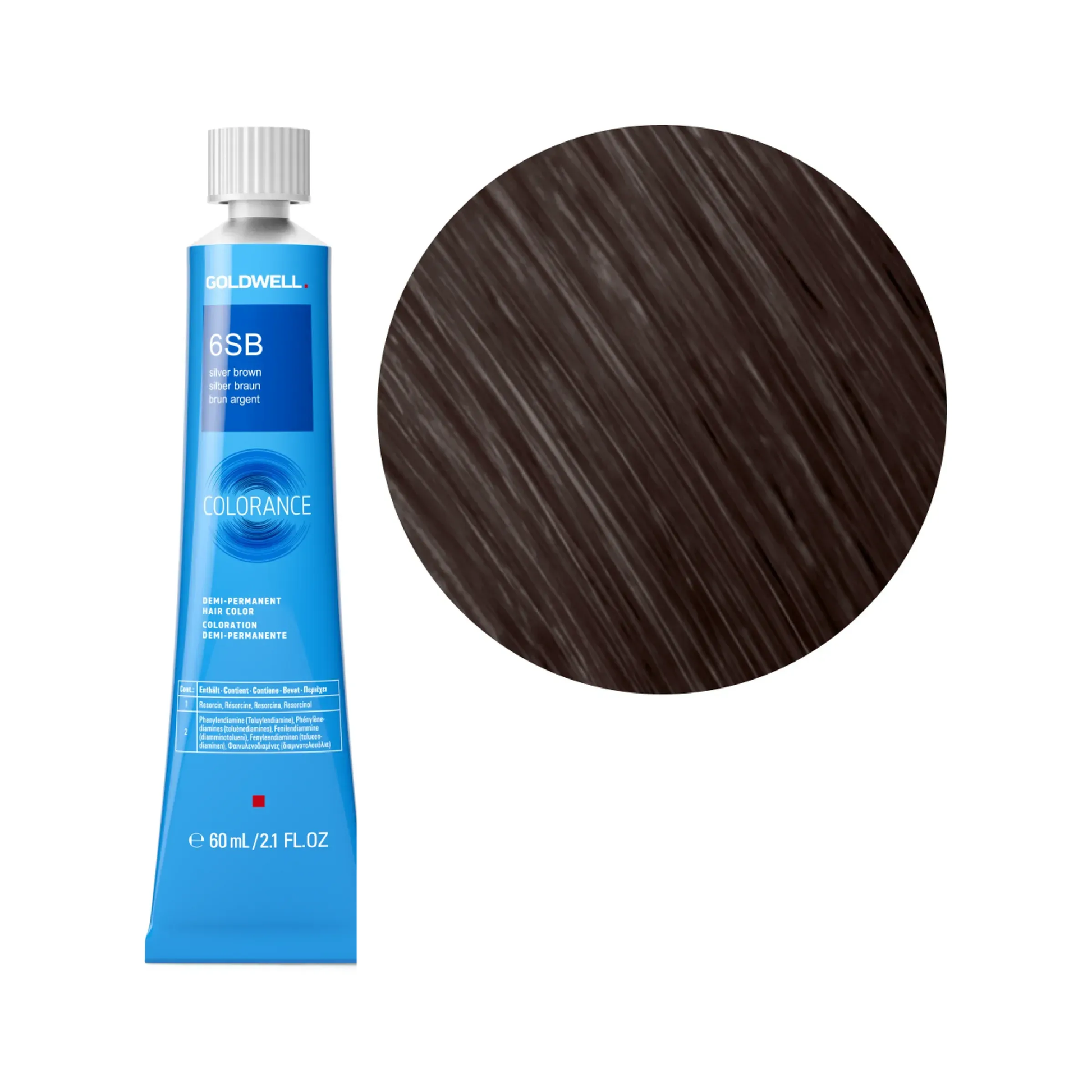 Goldwell Colorance Silber Braun 6SB, 60 ml - Goldwell Profi-Produkt