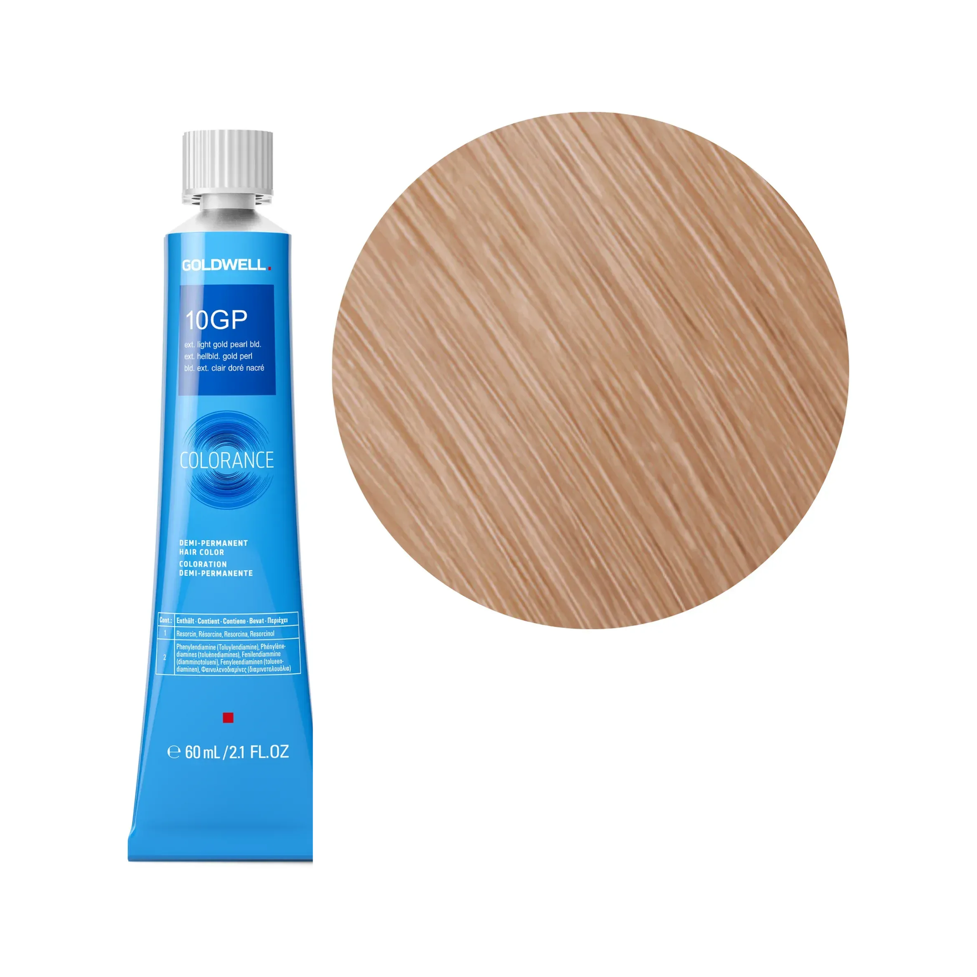 Goldwell Colorance Extra Hellblond Gold Perl 10GP, 60 ml - Goldwell Profi-Produkt