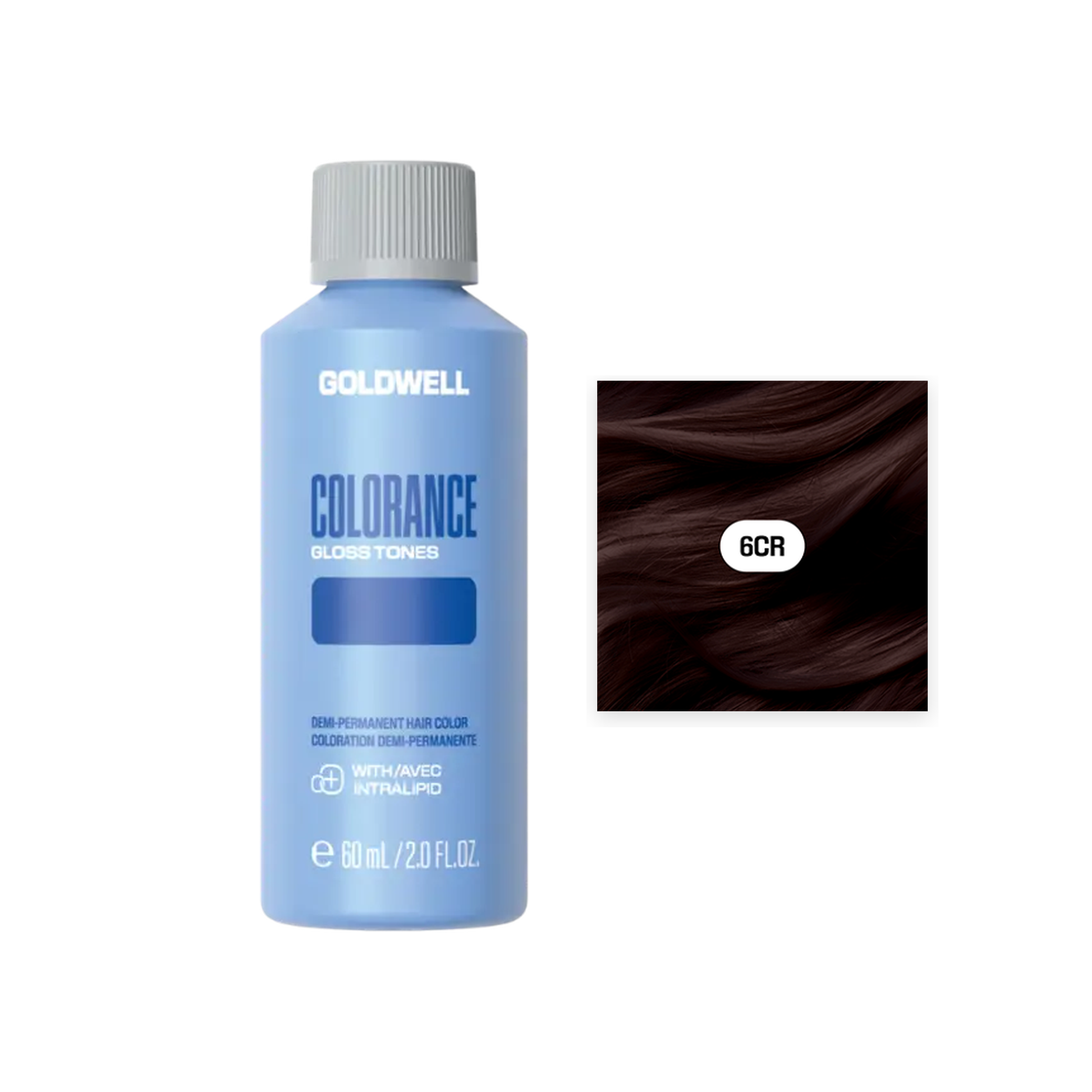 Goldwell Colorance Gloss Tones Cool Rubin 6CR, 60 ml - Goldwell Profi-Produkt