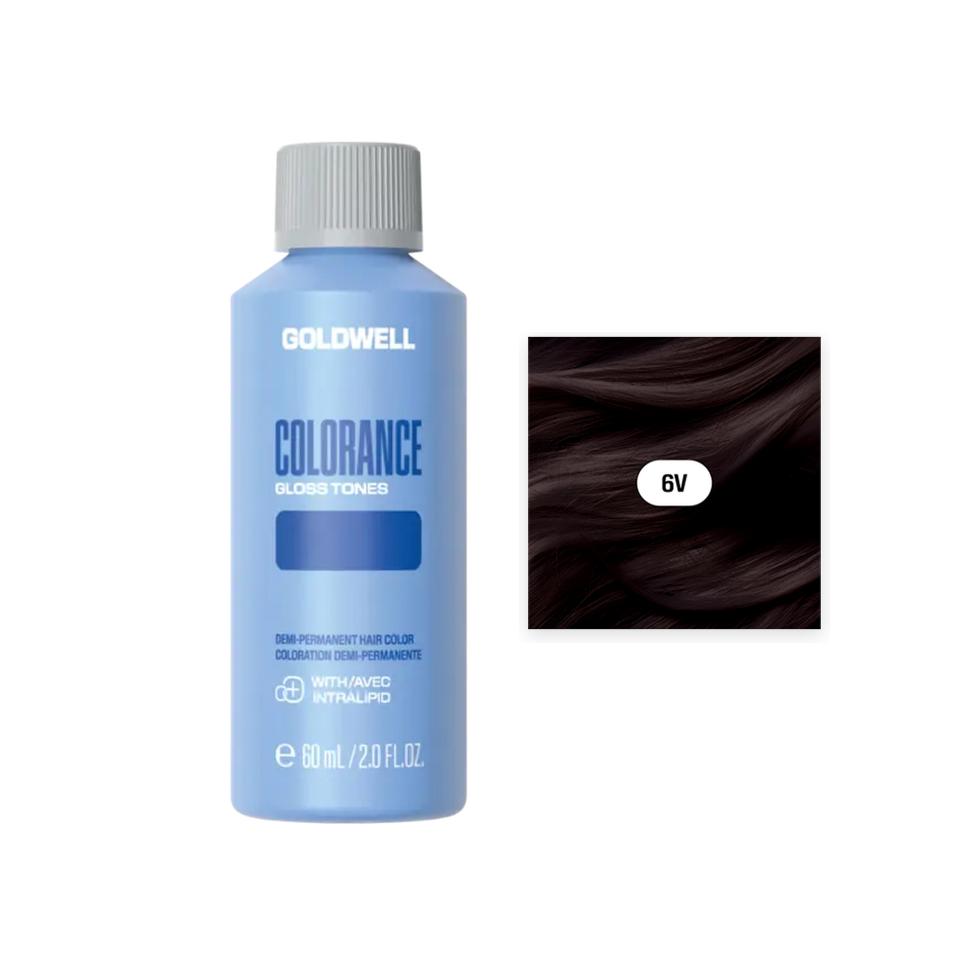 Goldwell Colorance Gloss Tones Cool Intensives Violett 6V, 60 ml - Goldwell Profi-Produkt