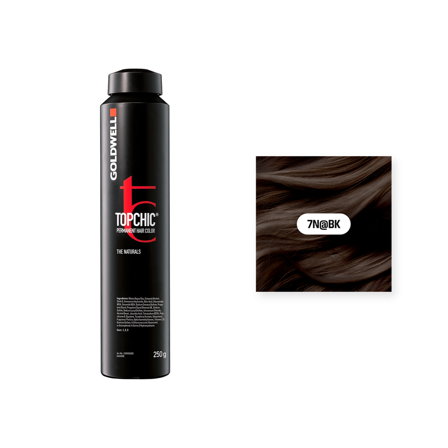 Goldwell Topchic Mittelblond Elumenated Beige Kupfer 7N@BK, 250 ml - Goldwell Profi-Produkt