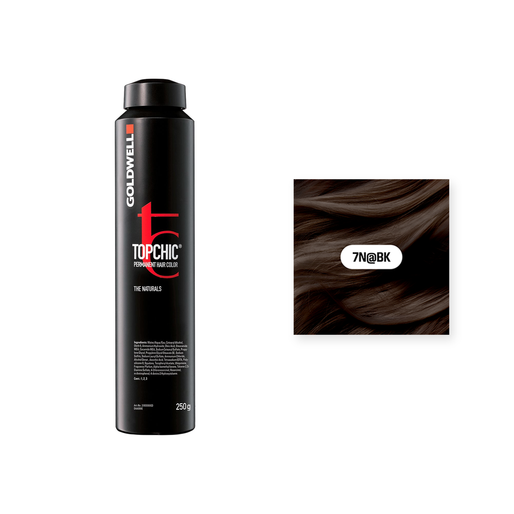 Goldwell Topchic Mittelblond Elumenated Beige Kupfer 7N@BK, 250 ml - Goldwell Profi-Produkt