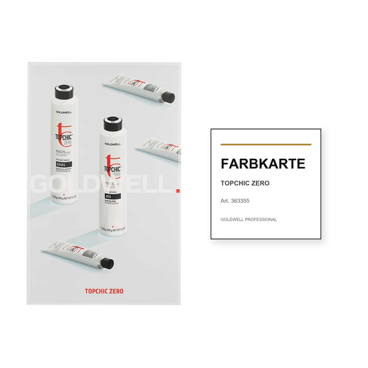 Goldwell Zubehör Beratungshilfen Topchic Zero Farbkarte - Goldwell Profi-Produkt