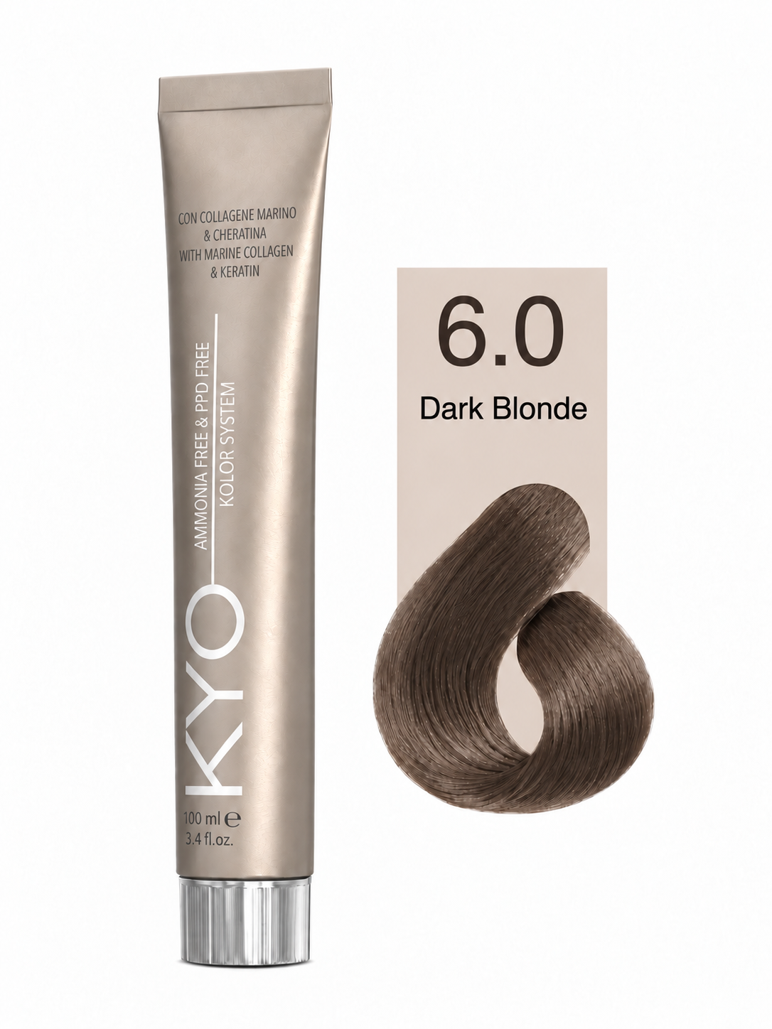 KYO Kolor System Permanent Hair Color, ammonia-free – 100 ml