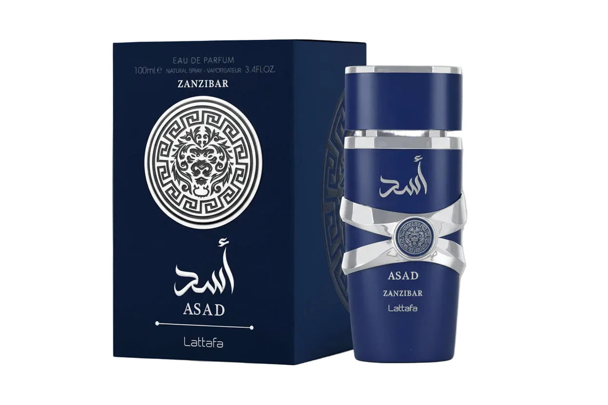 أسد ASAD ZANZIBAR – Eau de Parfum für Herren (100 ml / 3.4 oz)