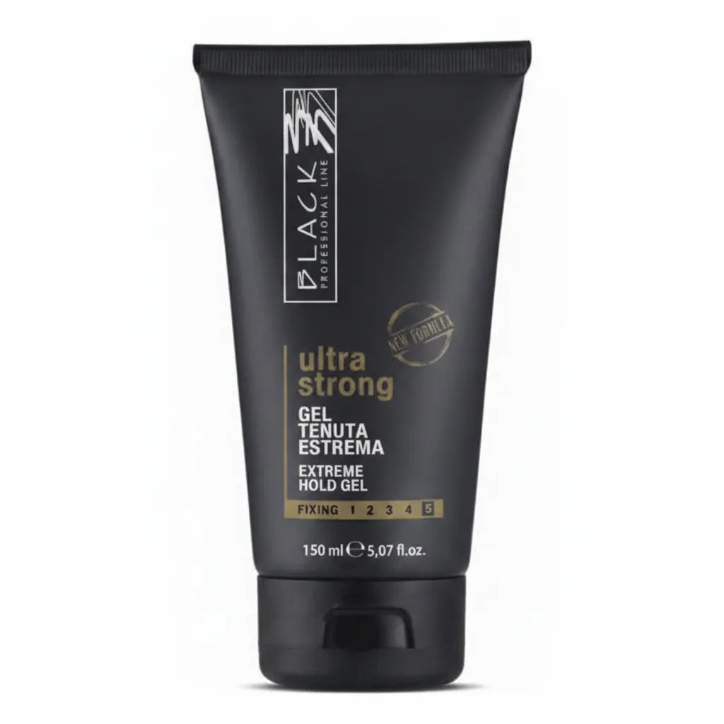 Black Professional Ultra Strong Haargel 150ml Extreme Hold