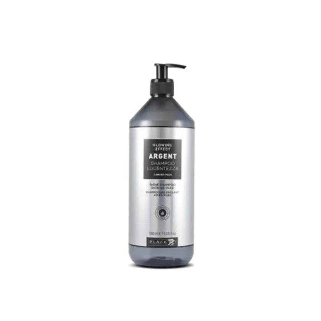 Black Professional Argent Glanz-Shampoo 1000ml mit B3-PLEX Komplex zur Vorbereitung auf die Laminierung