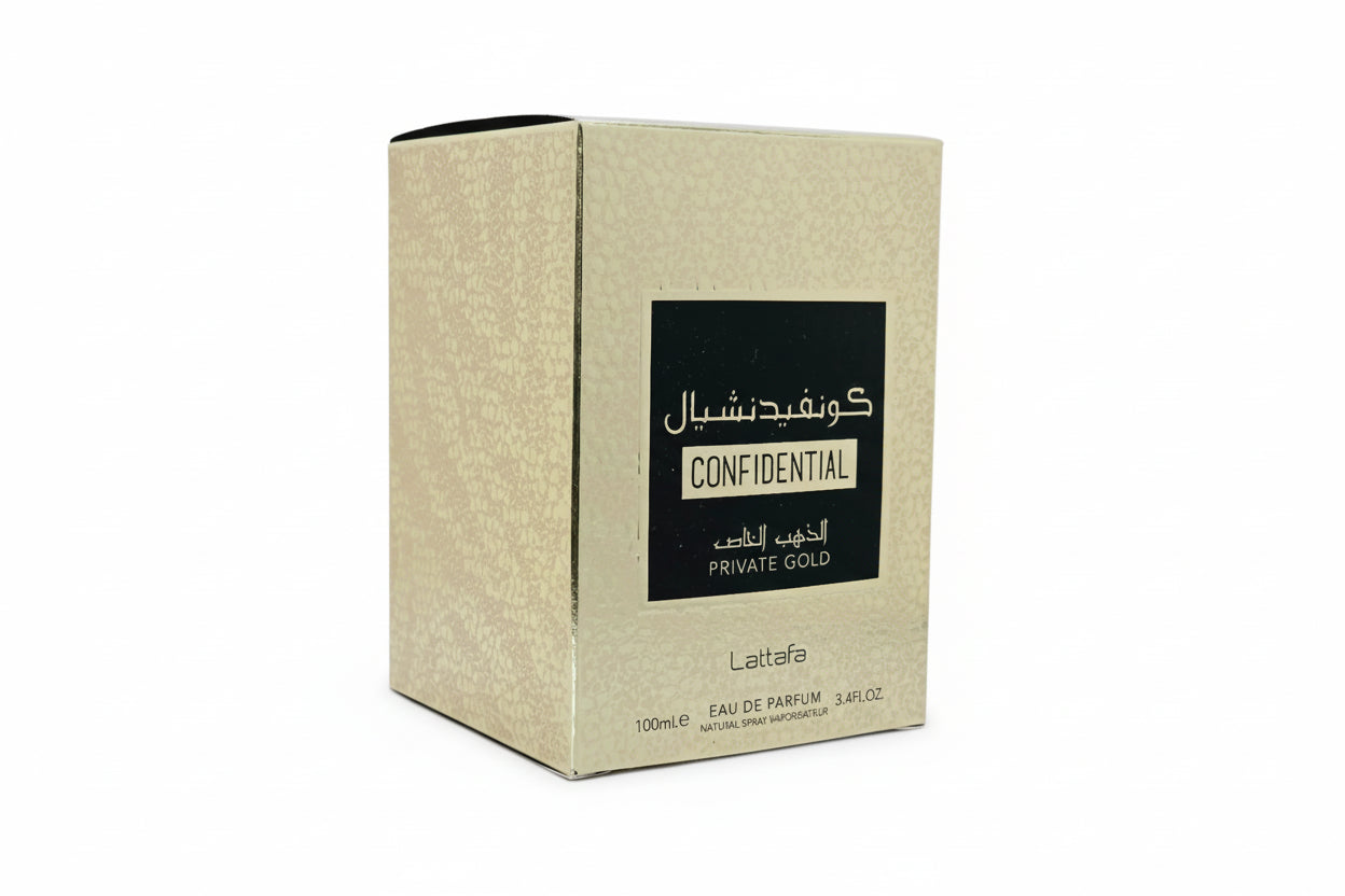 Confidential Private Gold – Unisex Eau de Parfum (100 ml)
