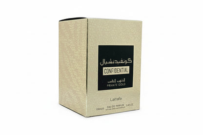 Confidential Private Gold – Unisex Eau de Parfum (100 ml)