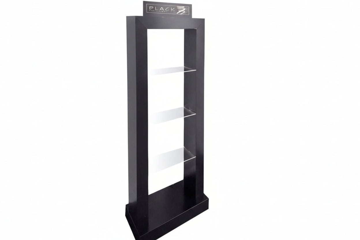 Aufsteller Friseur Salon Black Professional Line