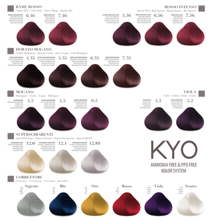 KYO Kolor System Permanent Hair Color, ammonia-free – 100 ml