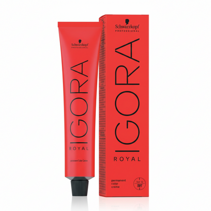 Schwarzkopf Professional Igora Royal 4-332 Medium Brown Matt Extra, permanente Haarfarbe 60 ml