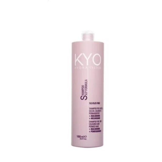KYO Hydra System Shampoo 1000ml Großgebinde mit Granatapfel für trockenes und coloriertes Haar