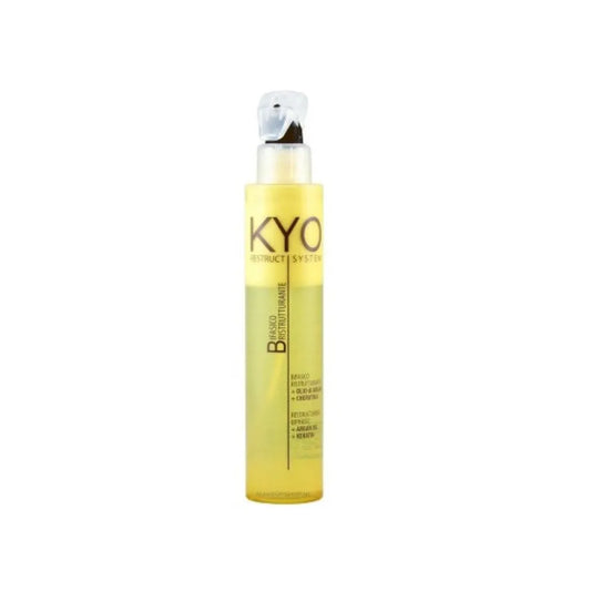 KYO Zweiphasen Leave-in Spray mit Arganöl und Keratin für Tiefenreparatur und UV-Schutz