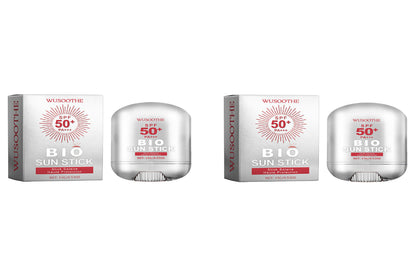 Sonnenschutz Stick SPF 50+ – 15g WUSOOTHE Bio Gesicht & Lippen