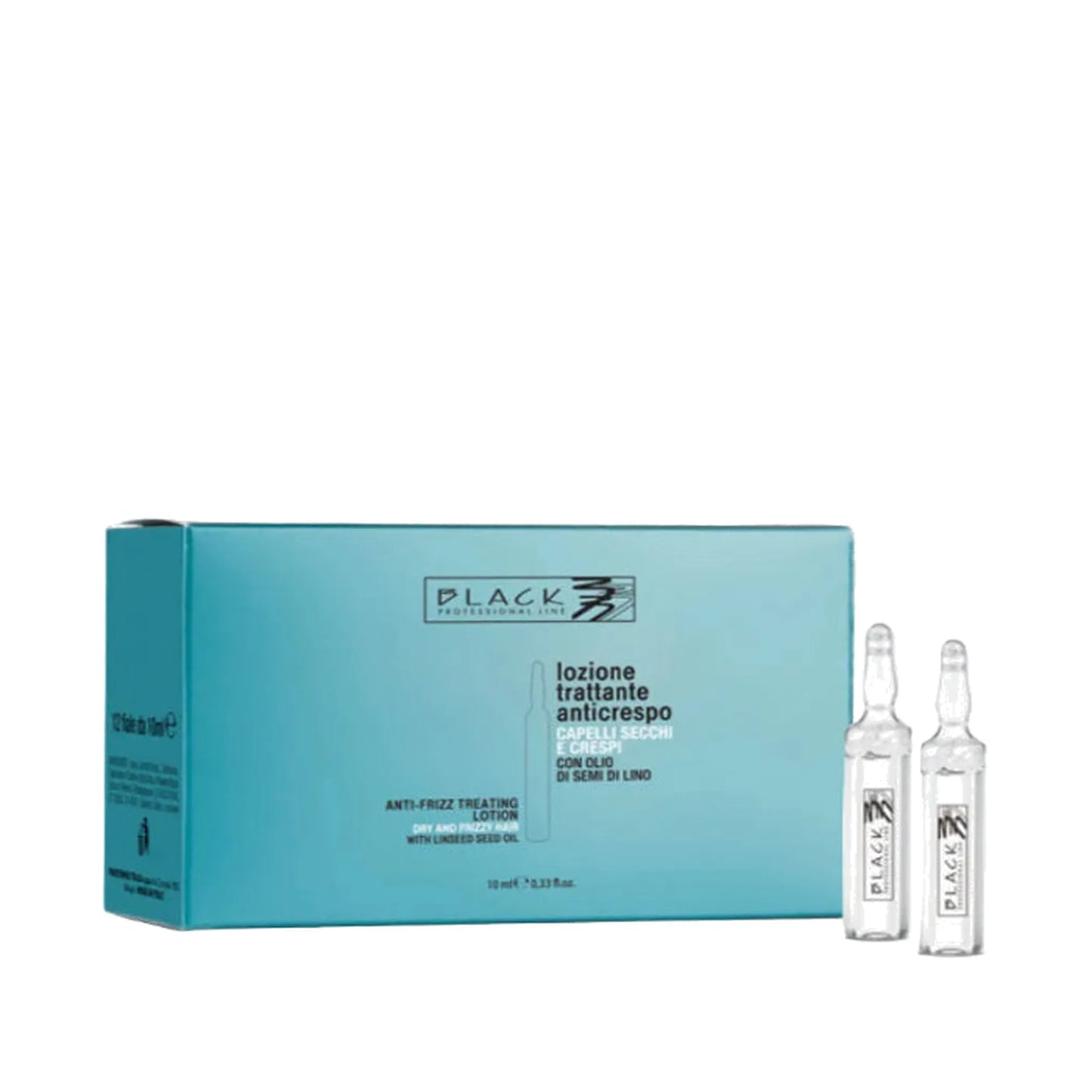 Black Professional Line Anti-Frizz Pflegelotion Ampullen 12x10ml Produktbild