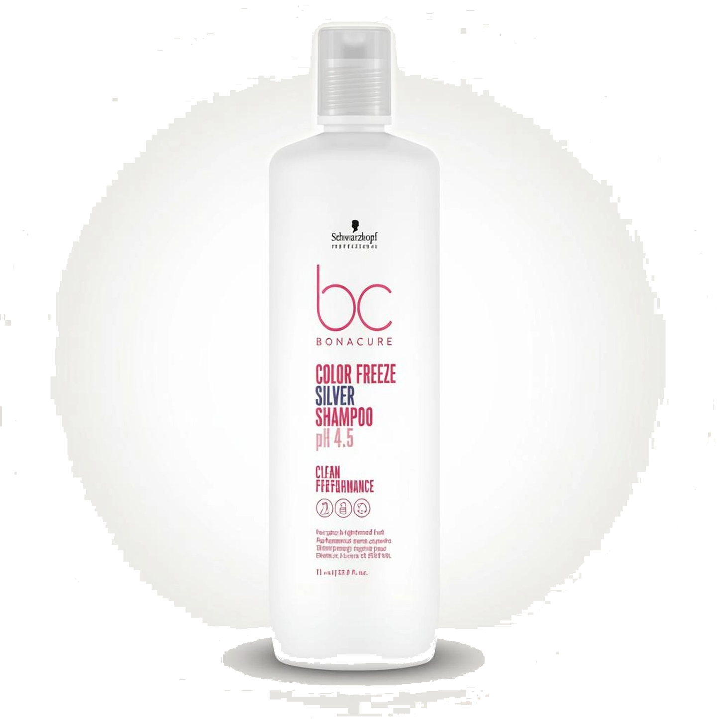 Anti-Yellow Shampoo & Gelb-Neutralisation für blondes & graues Haar - Produktfoto auf weißem Hintergrund
