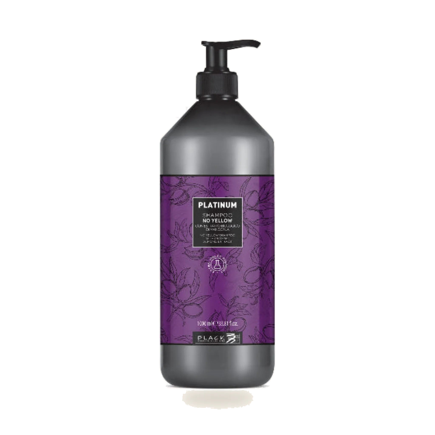 Silbershampoo & Anti-Gelb Shampoo (sulfatfrei) für blondiertes Haar - Variantenfoto auf weissem Hintergrund