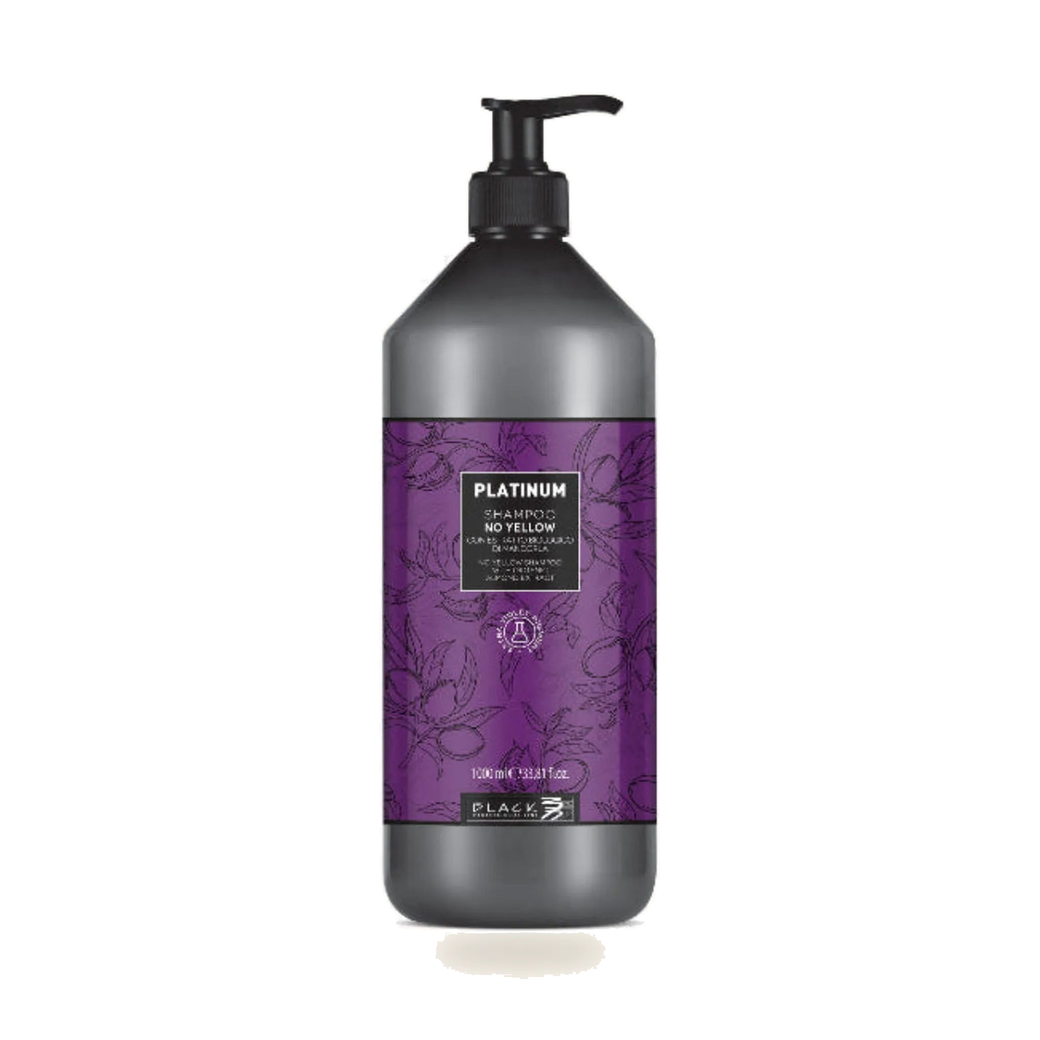 Silbershampoo & Anti-Gelb Shampoo (sulfatfrei) für blondiertes Haar - Variantenfoto auf weissem Hintergrund