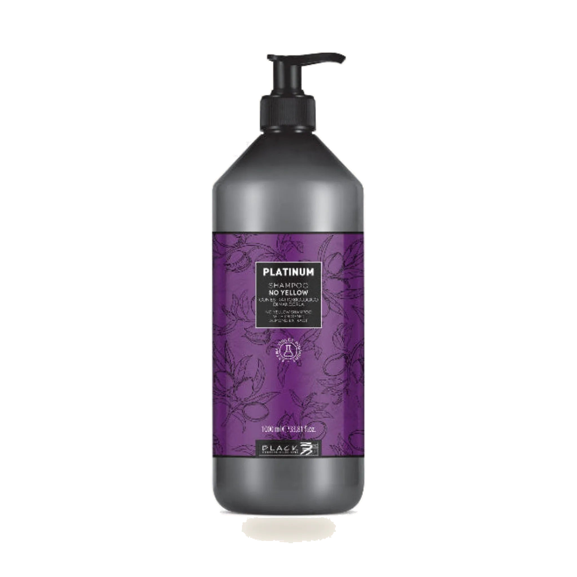 Silbershampoo & Anti-Gelb Shampoo (sulfatfrei) für blondiertes Haar - Variantenfoto auf weissem Hintergrund
