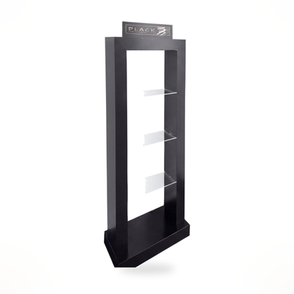 Aufsteller Friseur Salon Black Professional Line - Salon Display Stand / Floor Display