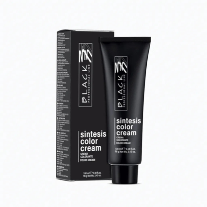 Black Professional Sintesis Color Cream Permanent 100ml - Produktfoto auf weißem Hintergrund