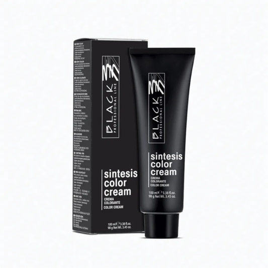 Black Professional Sintesis Color Cream Permanent 100ml - Produktfoto auf weißem Hintergrund