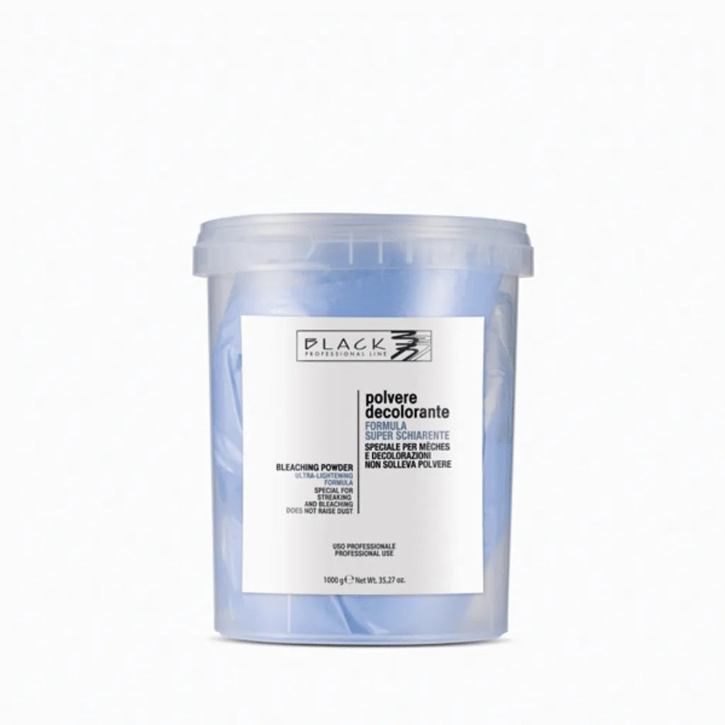 Black Professional Blondierungspulver Blau 1000g Aufhellung Dose