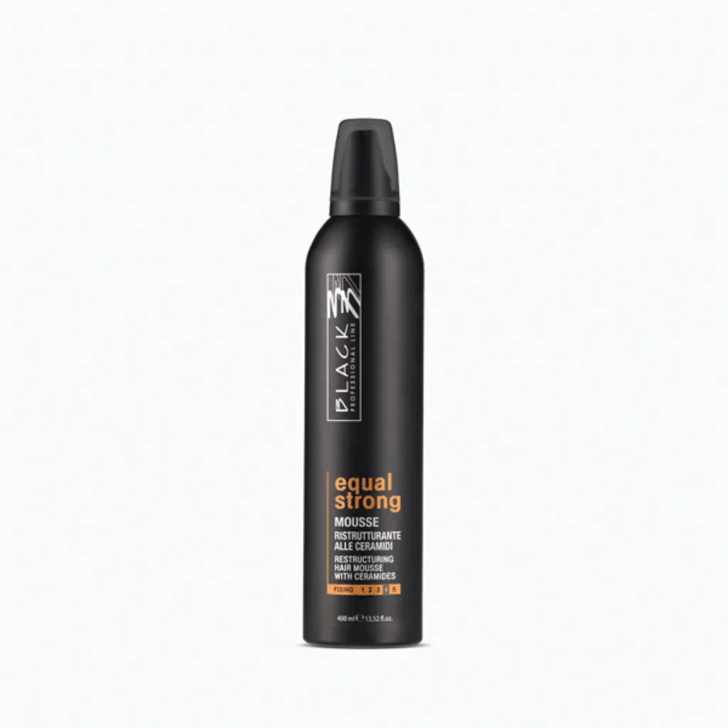 Black Professional Equal Strong Restrukturierung Styling-Schaum 400ml