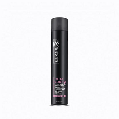 Black Professional Haarspray Extra-stark 500ml – Volumen & Glanz