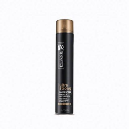 Black Professional Ultra Strong Haarspray 500ml – Anti-Frizz