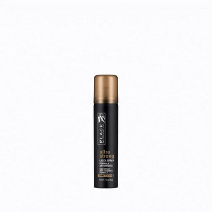 Black Professional Ultra Strong Haarspray 75ml – Anti-Frizz
