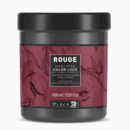 Black Professional Line ROUGE Color Lock Mask 1000ml Farbschutz Maske