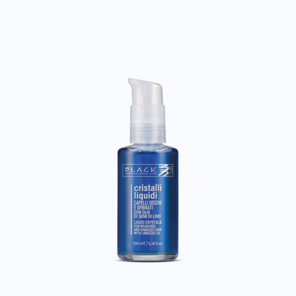 Black Professional Line Flaxseed Liquid Crystals 100 ml — Leinöl Glanzschutz