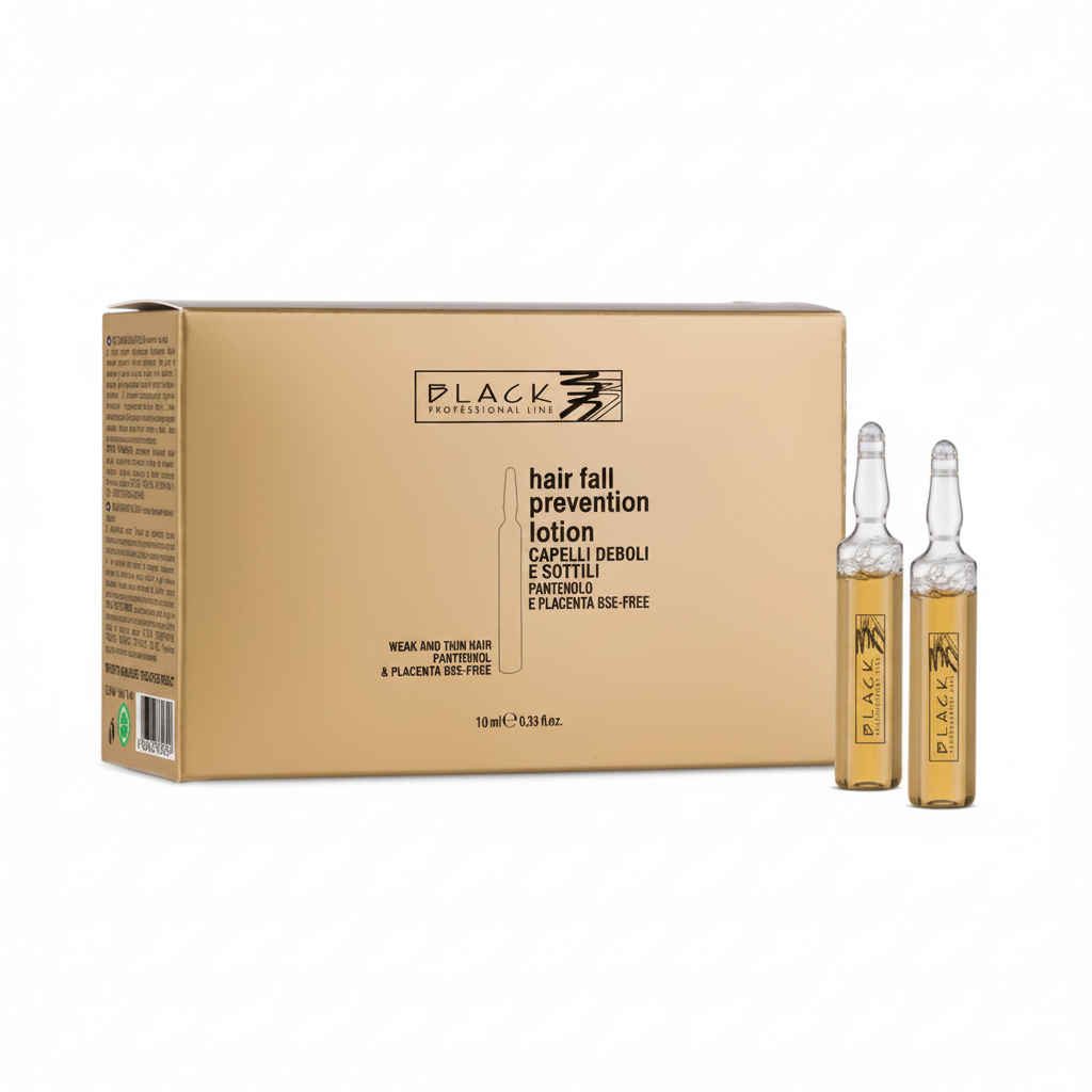 Black Professional Line Stärkende Haar-Ampullen Haarwurzel-Kur