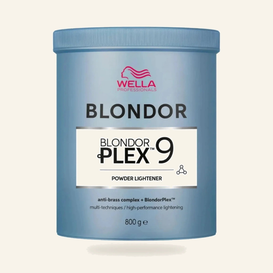 Blondierungspulver Bond-Schutz & Kühler Lift Profi-Qualität - Produktfoto auf beigem Hintergrund
