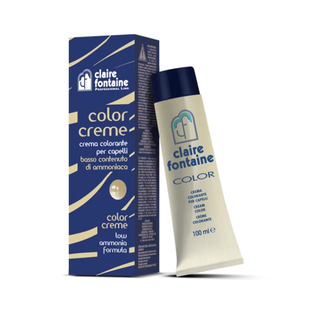 Colorationscreme Haarfarbe & Grauabdeckung Profi-Salonbedarf - Produktfoto auf weißem Hintergrund