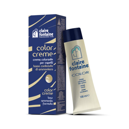 Colorationscreme Haarfarbe & Grauabdeckung Profi-Salonbedarf - Produktfoto auf weißem Hintergrund